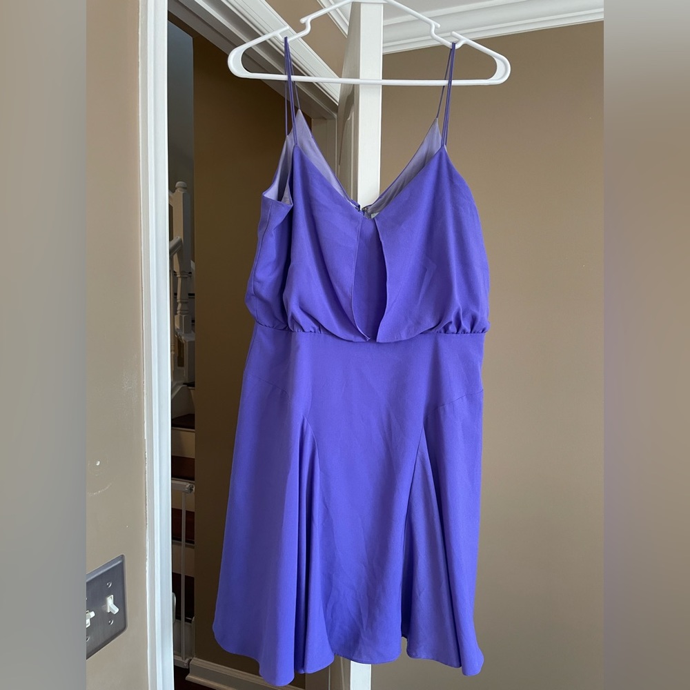 CeCe purple dress